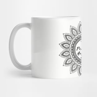 Love, Peace and Happiness Mug